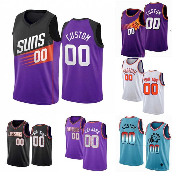 

basketball jersey men women youth phoenix''suns''custom 12 ish wainright 14 landry shamet chris 3 paul devin 1 booker de, Black;red