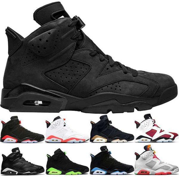 

jumpman 6s basketball shoes mens trainers 6 dmp carmine hare unc triple black infrared electric green sport athletic sneakers size 7-13