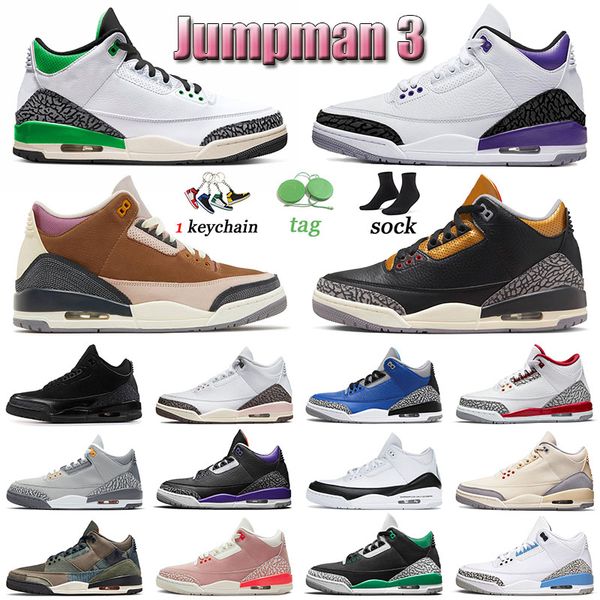 

jorda 3 3s iii retro men basketballs shoes off white winterized archaeo brown sneakers dark iris jordens sports lucky green women trainers j, White;red