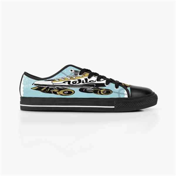 

designer customs shoes diy for mens womens men women low black white trainers sports sneakers shoe runners customized size 38-45 promotion c