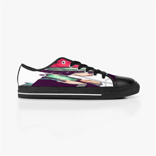 

designer customs shoes diy for mens womens men women low black white trainers sports sneakers shoe runners customized size 38-45 promotion c