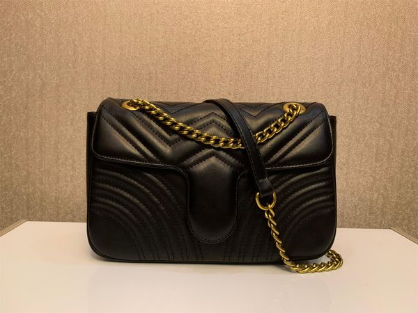 

wallets pattern satchel shoulder bag chain handbags crossbody purse lady leather classic style tote bags, Red;black