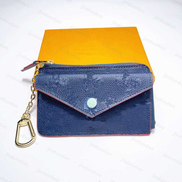 

quality lvity luxurys purse designers zipper card holder m69431 zippy recto verso key pouch cards pochette coins men genuine leather women