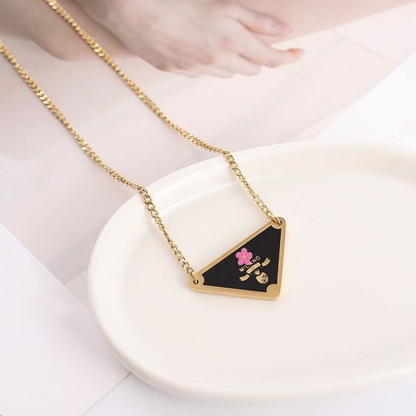 

hip hop necklace brass women designer jewellery clover necklace simple letter pendant luxury viking diamond chain angel mens adinas handmade, Silver