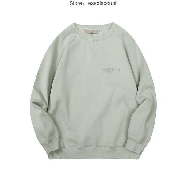 

ess hoodies autumn and winter men's women's sweatshirts 2022 new double thread essential trend simple letters on chest long sleeve, Black;brown