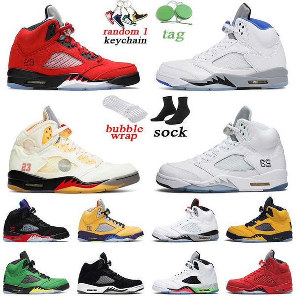 

basketball shoes casual jumpman 5 mens sail 5s raging bull stealth fire red metallic white outdo air jordas jorden shoe