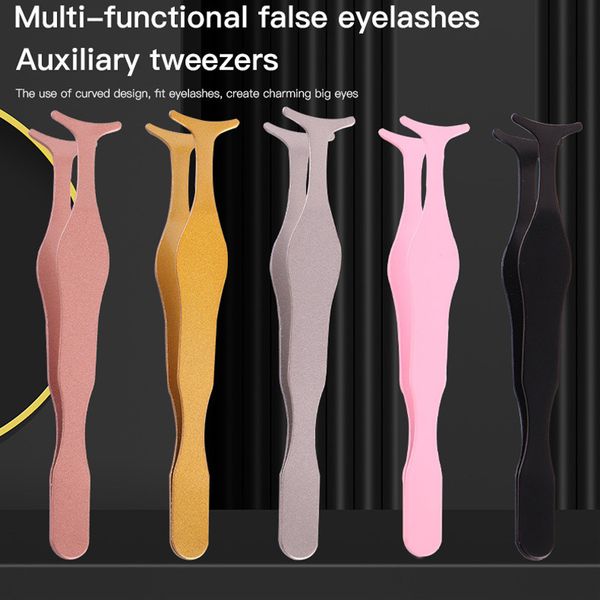 

wholesale false eyelash curler extension eye lash curling tool kits graft tweezers eyebrow clips make up tools