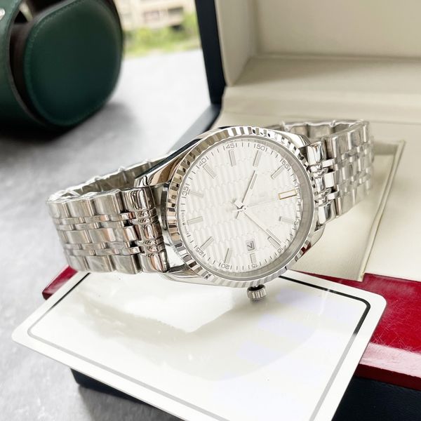 

fashion men watch sapphiree glass 40mm mens automatic mechanical watches stainless steel watchs strap montre de luxe watches luxury waterpro, Slivery;brown