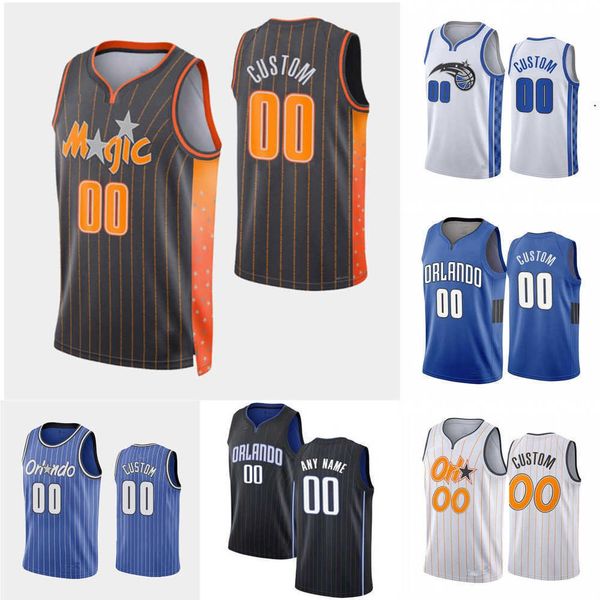 

basketball jerseys men women youth orlando''magic''custom 10 bol bol 13 r.j. hampton 3 chuma okeke 2 caleb houstan 7 kev, Black;red