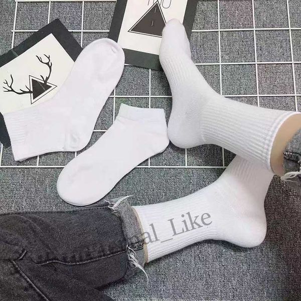 

2022 men's sock cotton socks for men women skateboard hiphop sport socks sweat deodorant basketball sock breathable, Black