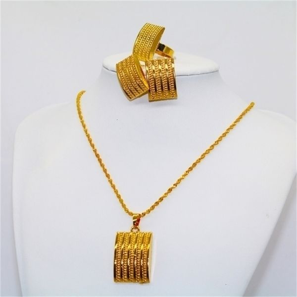 

wedding jewelry sets conjuntos de joias africanas 24k ouro para mulheres presentes casamento dubai noiva colar brincos anel conjunto 221109, Slivery;golden