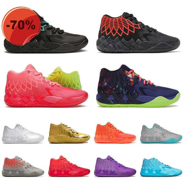 

professional lamelo ball 1 mb.01 basketball shoes black blast buzz city galaxy mens trainers lo ufo not from here queen city rick and morty
