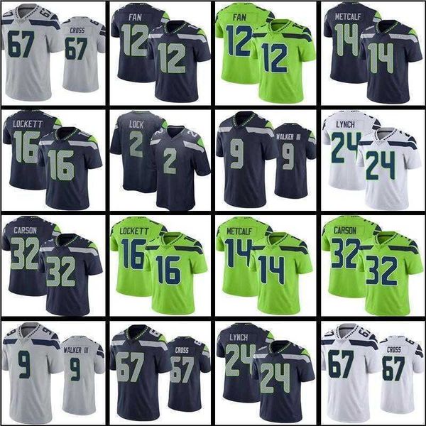 

football jersey seattle''seahawks''nfl''jamal adam fan 12 2 drew lock, Black;red
