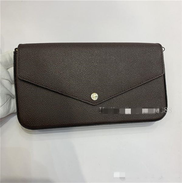 

women handbag shoulder chain bag classic high-quality women credit card holder bags leather crossbody 3-piece set luxurys cosmetic handbags