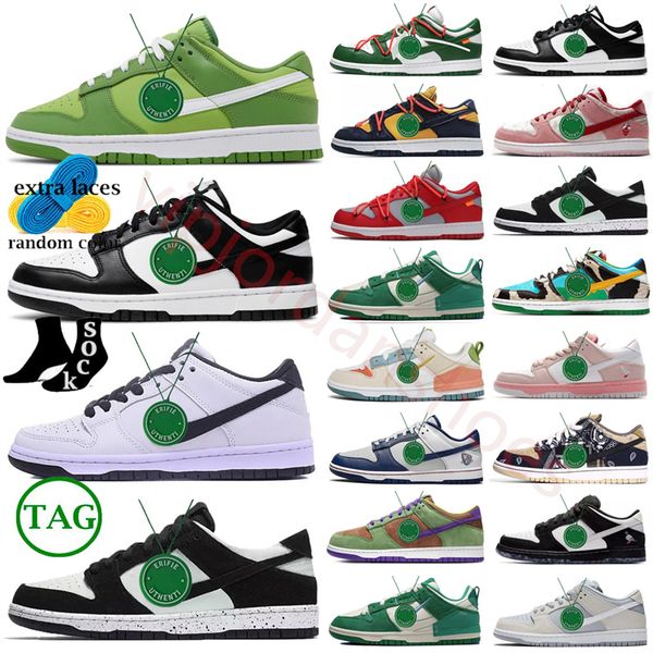 

2023 grey fog pine green casual shoes for mens womens dunkssb triple pink medium olive panda rose whisper georgetown medium curry unc og des, Black