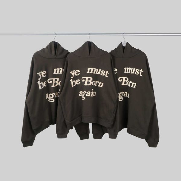 

mens hoodie cpfm pullover sweatshirt cpfm kanys concert limited reborn foam washing to make old high street loose, Black