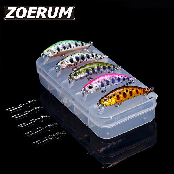 

baits lures 5pcs 5g japan fishing lure set sinking wobbler trout mini perch crankbait pesca artificial bait tackle dw63 221111