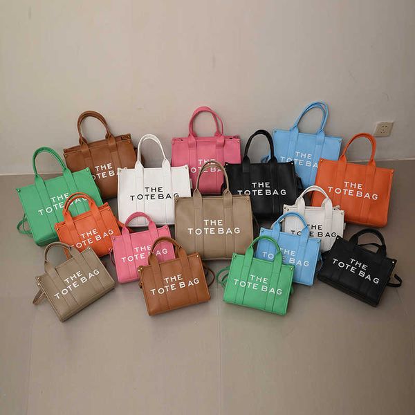 

designer bags tote marc's jacob leather luxury handbag women's new fashion shopping one shoulder cross messenger bags shoulderbag