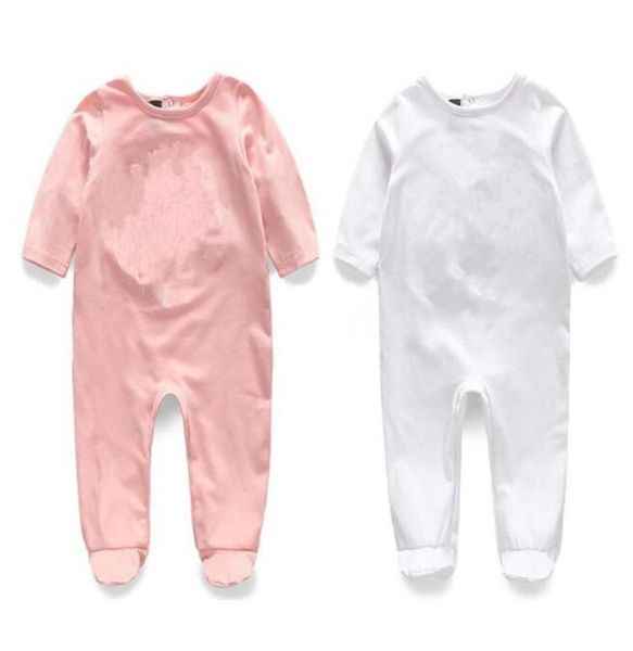 

baby boys girls rompers toddler cotton long sleeve jumpsuits summer infant onesies romper kids clothes8742256, Blue