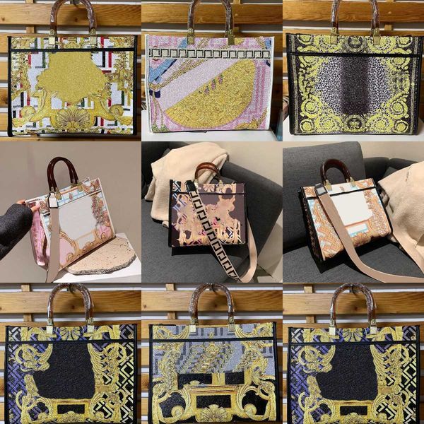 

luxury saddle crossbody fends bags for womens multicolor handbag designer sling baguette the tote bag shoulder purses woman 7a fashion walle