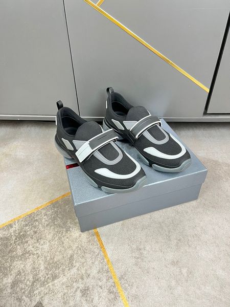 

prad shoes r version handmade custom 2022ss pada casual sneakers, Black