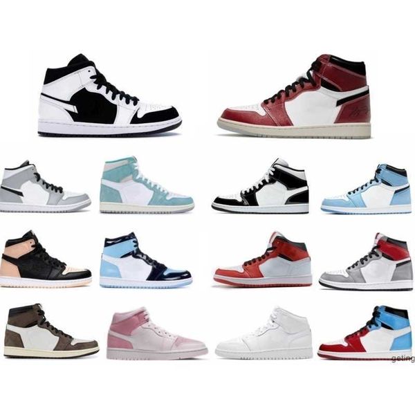 

shoes 1 university blue hyper royal twist chicago men 1s milan digital pink quartz fragment pollen unc patent 3 bred toe