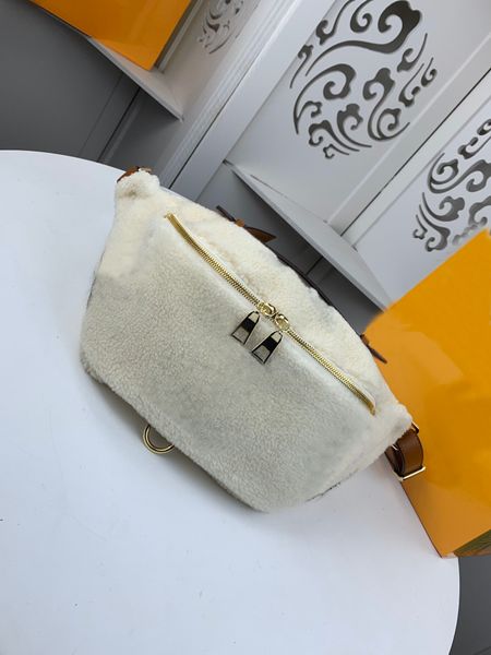 

2022 designer crossbody bag latest stlye famous bubbag straddle fashion one shoulder women's plush sports waist bag aaa m55425