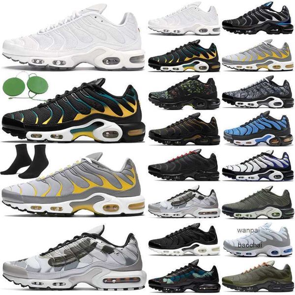 

2023 lows tn plus tnplus running basketball shoes men women triple black white hyper blue reverse sunset mens trainers sports sneakers