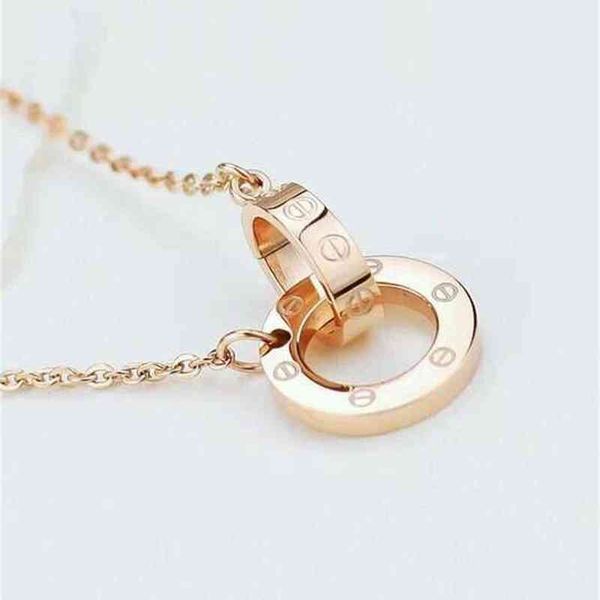 

designer compare with the original cstraight titanium steel necklace plated with real gold rose set chain bracelet star 2nian, Black