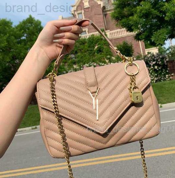 

chains double flap medium cross body shoulder bags ladies classic diagonal stripes quilted tote bag female fashion small handbags 111422h
