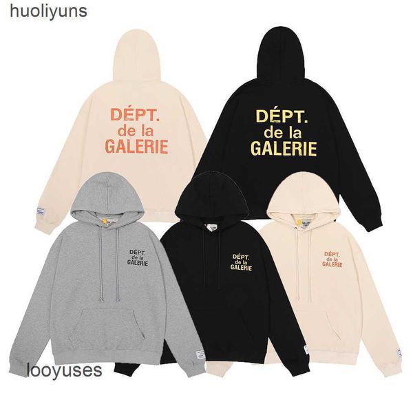 

fashion sweater mens angeles depts los hoodies galleryes split print design cotton hoodie men women, Black