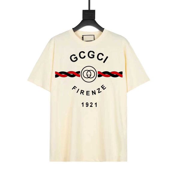 

men women t shirt short sleeve tee fashion casual t shirts classic letter printed round neck cotton loose tshirt mens designer, White;black