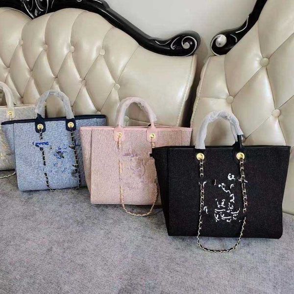 

store 90% off wholesale 2023 summer new classic large capacity chain tote same handheld one shoulder printed bag