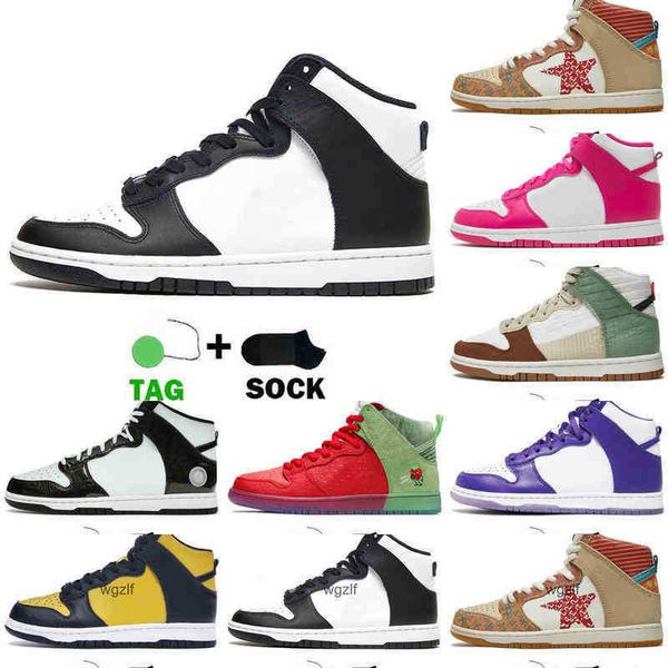 

designer sb running shoes dunks high og sports platform what the bla, Black