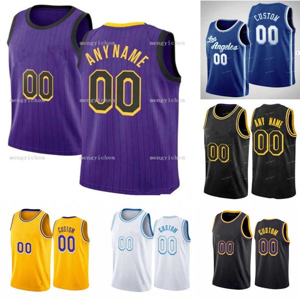 

basketball jerseys los angeles''lakers''custom men women youth 35 wenyen gabriel 20 cole swider 7 troy brown jr. lebron, Black;red