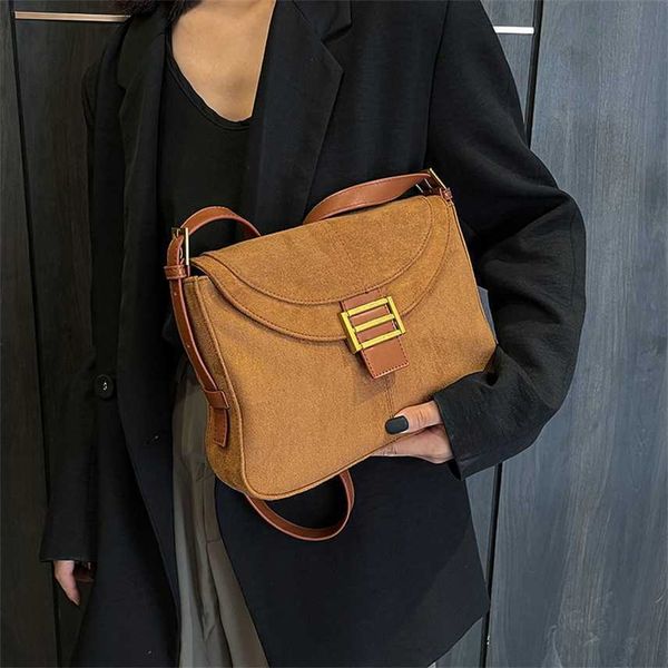 

handbag women's autumn and winter new fashion texture small square bag simple large capacity sling single shoulder messenger bag