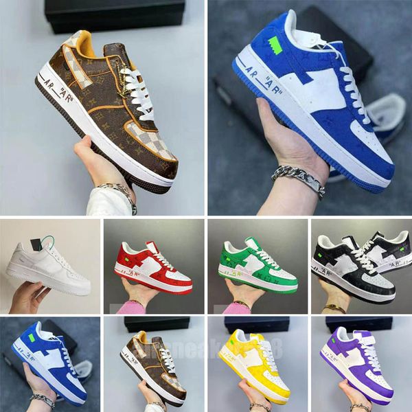 

low mens womens casual shoes mca university blue designers sneakers one shoes size 36-45, Black