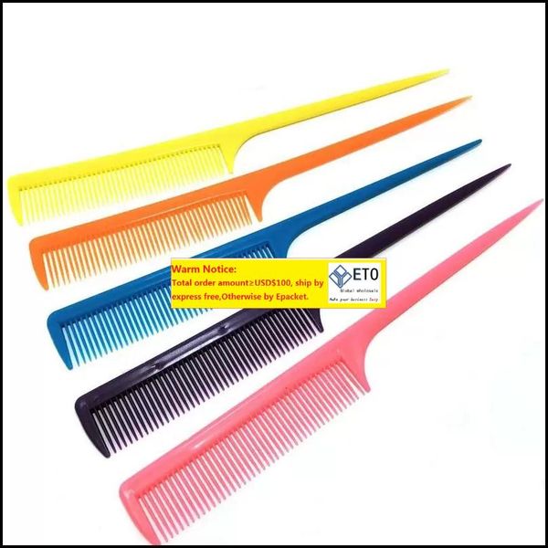 

brushes care styling tools products 10 years store mixed color professional dresser brush plastic comb drop delivery 2021 n2cx4, Silver