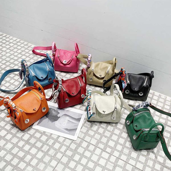 

designer herme lindies handbags womens bag mini lindi soft leather real one shoulder hand pillow doctor tide wm