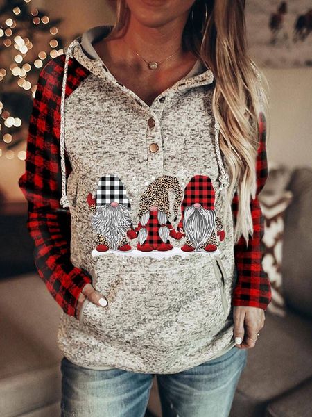 

women's hoodies sweatshirts merry christmas 3d print fashion harajuku sweatshirt vintage sweats autumn coat santa claus 221114, Black