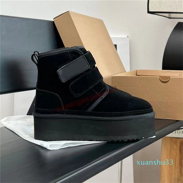 

with box australia neumel platform chelsea boots women shoes chestnut black chelsea designer flat snow boot winter comfprt womens booties pu