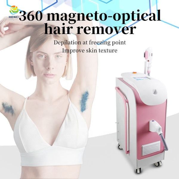 

360 magneto optical hair removal system ipl pn skin rejuvenation whitening
