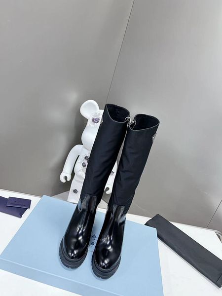 

latest women boots tire boot storm tires up chunky boot leather crystal outdoor martin ankle fashion 0713, Black