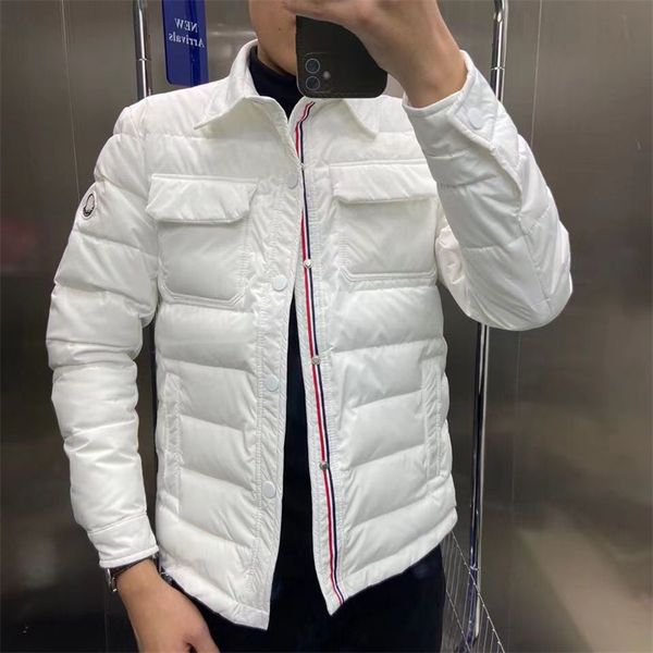 

men's women's jacket down jacket designer winter fashion large versatile casual hip hop street couple size m/l//2xl/3xl/4xlkk, Black