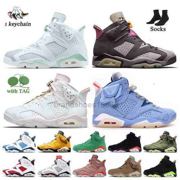 

fashion jumpman 6 6s basketball shoes womens mens sneakers blue bordeaux gol, Black