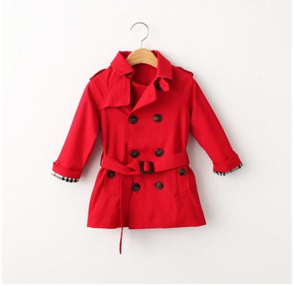 

3 colors fashion boys girls long style tench coats fall winter children plaid doublebreasted jackets kids girl outwear 112 years6821533, Camo