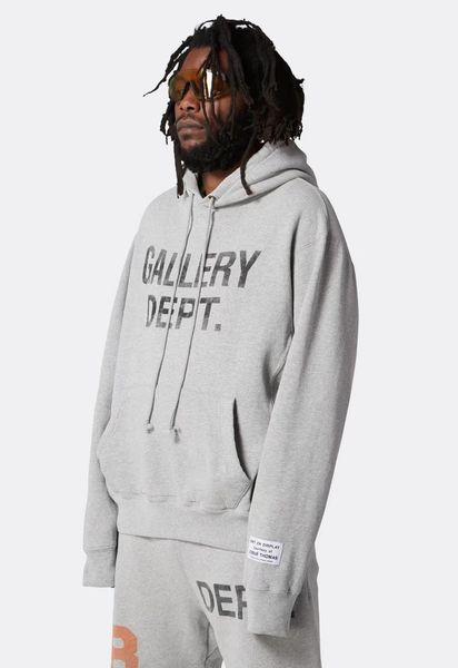 

men's tracksuits men's sportswear dept embroidery suits men sports hoodie jogging casual sweatpants for men, Gray