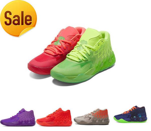 

lamelo ball mb.01 signature basketball shoes 2022 yakuda local online store training sneakers sports popular discount wholesale, Black