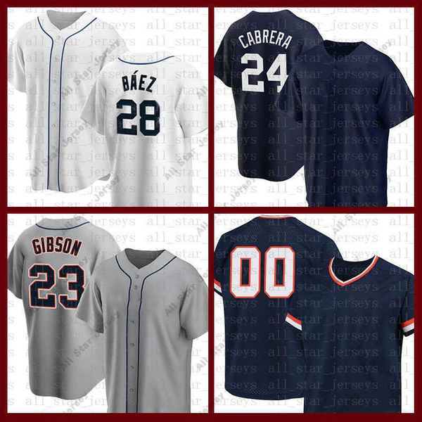 

baseball jerseys 2022 new detroit baseball jersey 28 javier baez mens miguel cabrera kirk gibson tucker barnhart jacoby jones dustin garneau, Blue;black