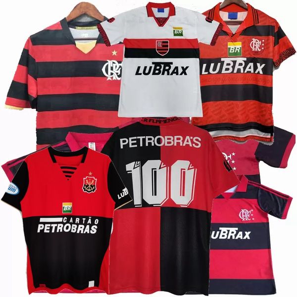 

retro classic flamengo soccer jerseys 1994 1995 1996 100 years centenary 2000 01 02 03 04 2008 2009 2014 15 gilberto savio romario emerson a, Black;yellow